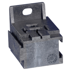 Portarelè Mini 1-1904045-2 Connettore Porta Mini Relè 5 Vie con Staffa di Fissaggio Nero