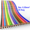 Cavo Elettrico Automotive 0,35mm² - 22AWG FLRY-B