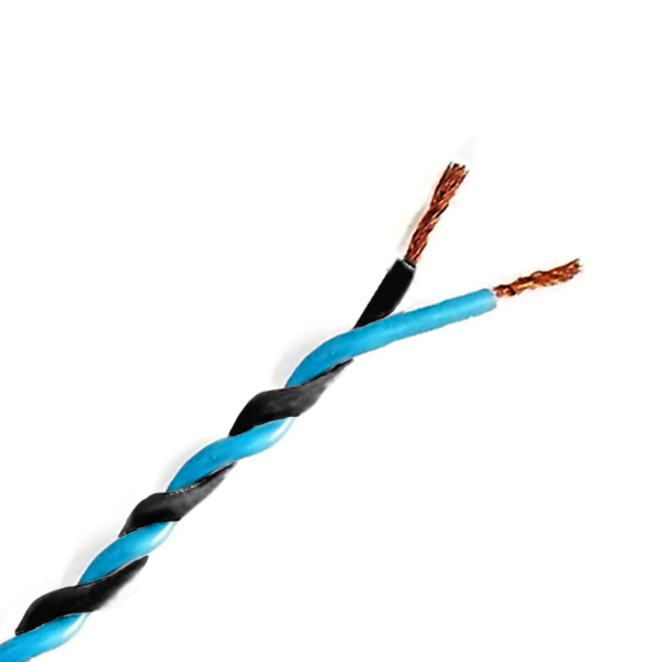 Cavo Twistato Azzurro-Nero Automotive Bipolare FLRY-B ISO 6722