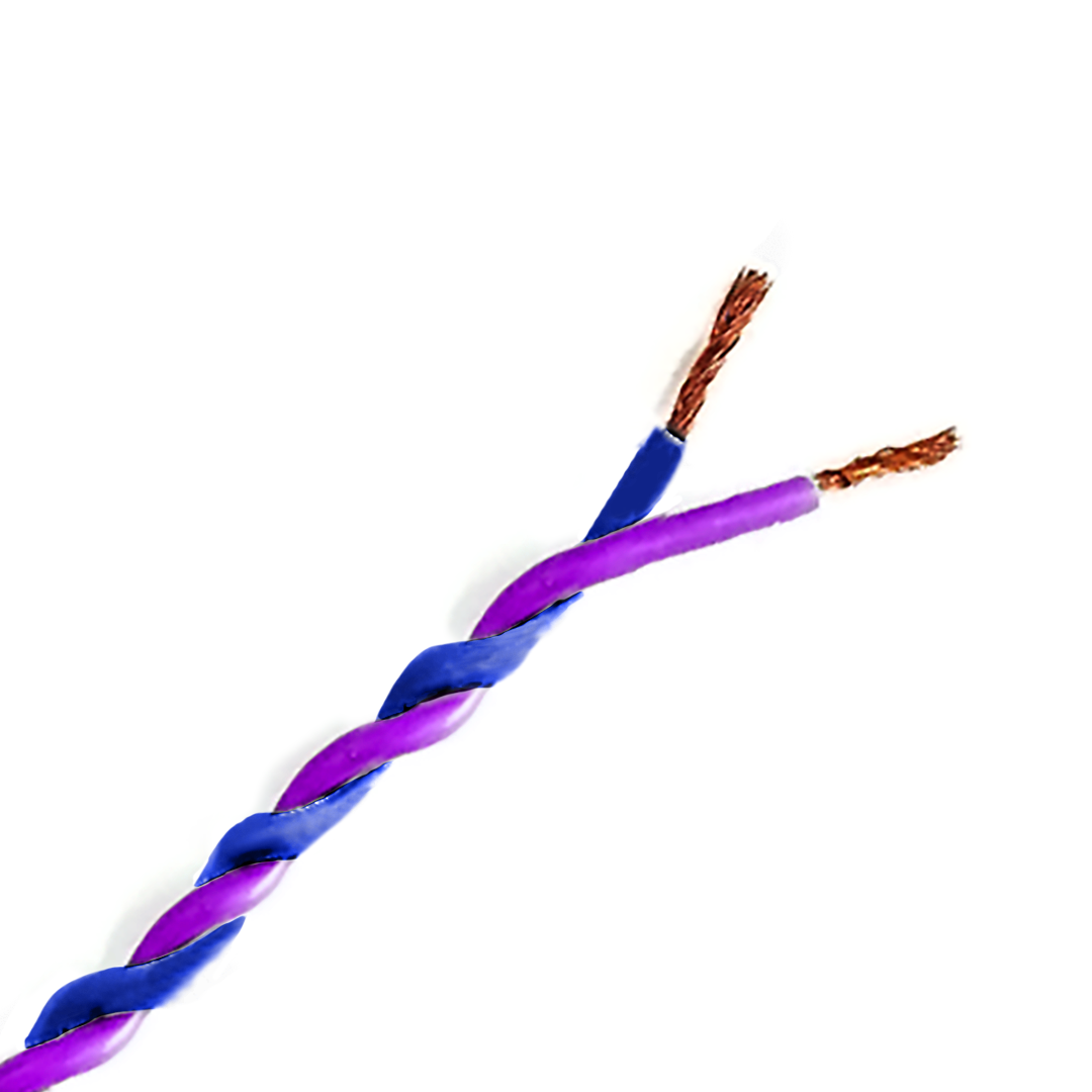 Cavo Twistato Blu-Viola Automotive Bipolare FLRY-B ISO 6722