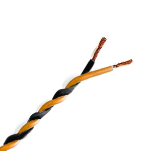 Cavo Twistato Nero-Arancio Automotive Bipolare FLRY-B ISO 6722