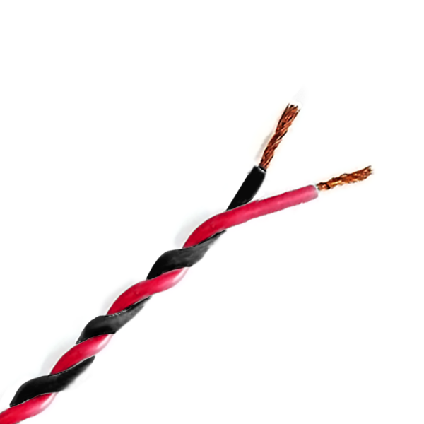 Cavo Twistato Nero-Rosso Automotive Bipolare FLRY-B ISO 6722
