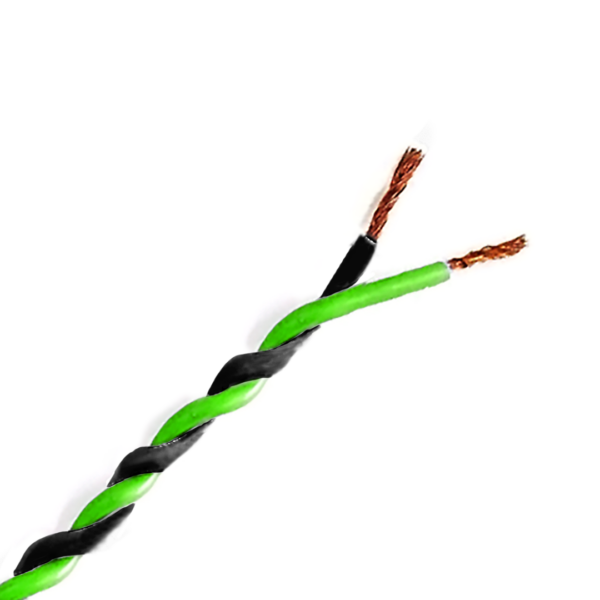 Cavo Twistato Nero-Verde Automotive Bipolare FLRY-B ISO 6722