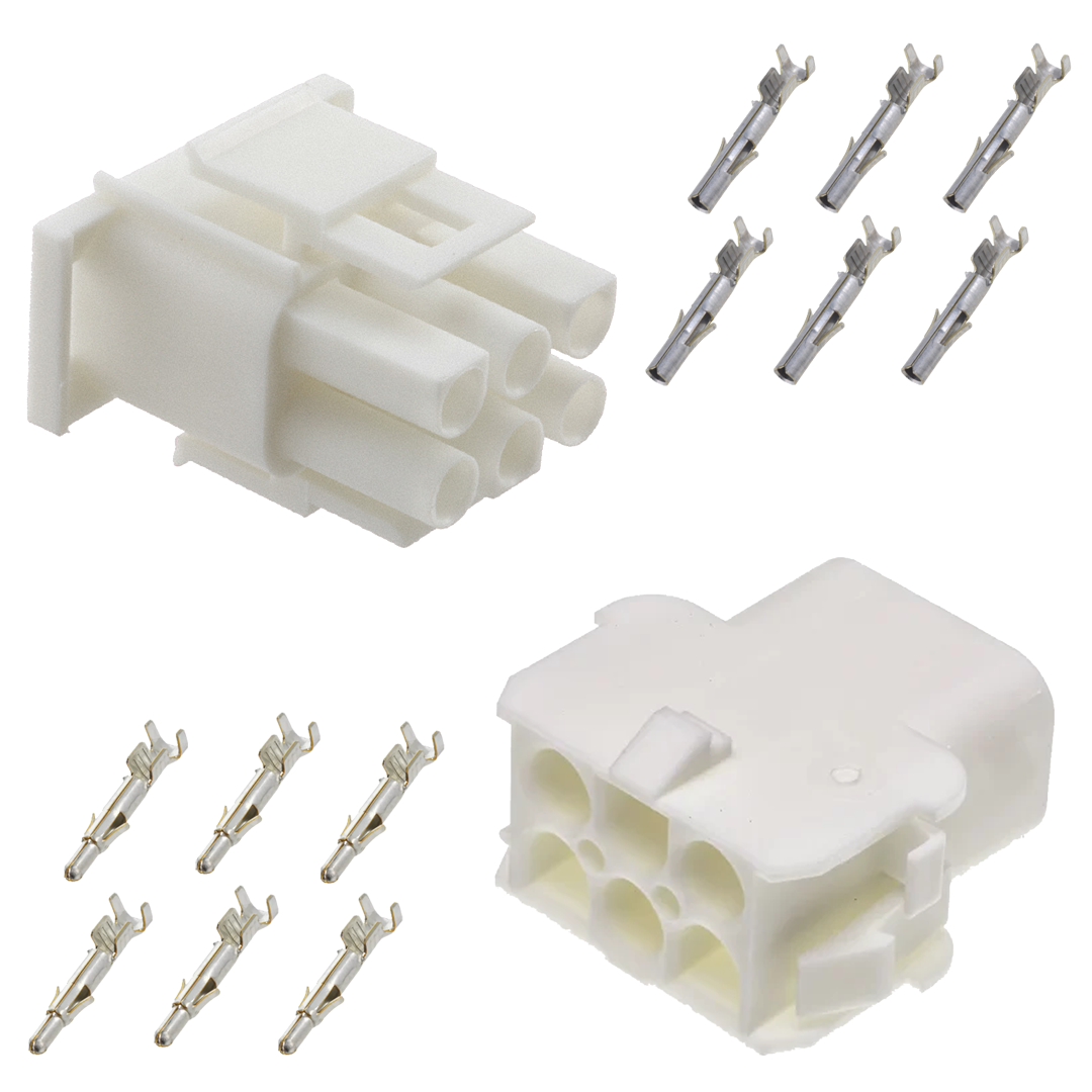 MATE-N-LOK 6Vie Kit Connettori TE-Connectivity