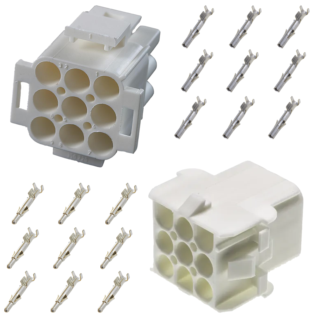 MATE-N-LOK 9Vie Kit Connettori TE-Connectivity
