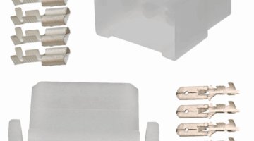 Kit 6Vie Fastin Faston Serie 250 Connettori TE-Connectivity