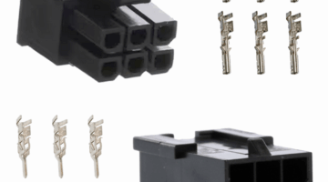 Kit 6Vie Micro-Fit 3.0 Molex Connettore Nero