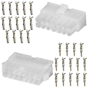 Mini-Fit 14Vie Kit Connettori Molex Bianco
