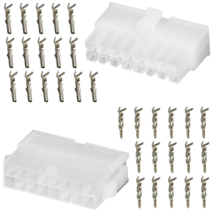 Mini-Fit 16Vie Kit Connettori Molex Bianco