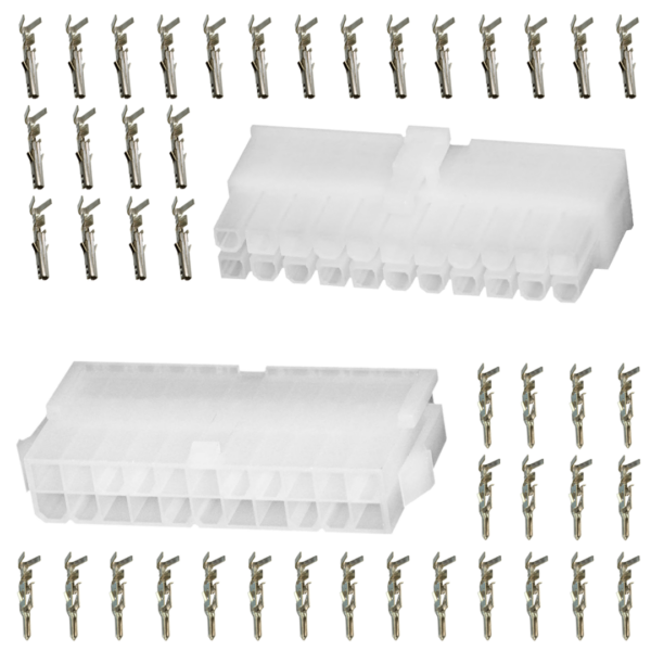 Mini-Fit 22Vie Kit Connettori Molex Bianco