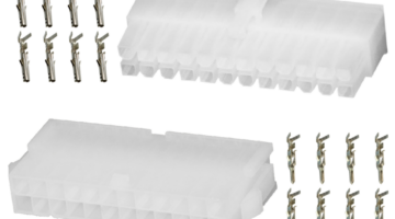 Mini-Fit 24Vie Kit Connettori Molex Bianco