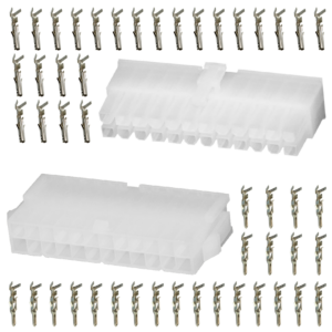Mini-Fit 24Vie Kit Connettori Molex Bianco