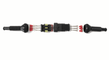 Kit 3Vie Connettori e Cuffie Superseal AMP TE-Connectivity 1.5mm
