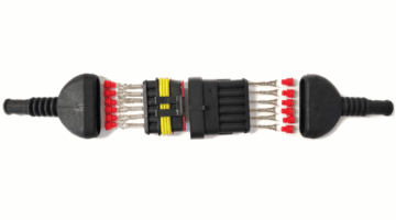 Kit 6Vie Connettori e Cuffie Superseal AMP TE-Connectivity 1.5mm