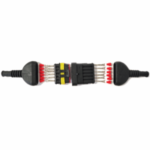 Kit 6Vie Connettori e Cuffie Superseal AMP TE-Connectivity 1.5mm