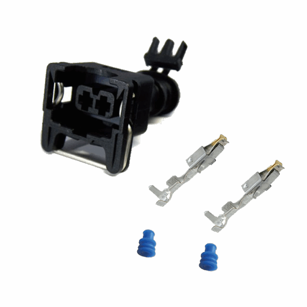 Kit Connettore 282189-1 2Vie TE-Connectivity JPT Nero
