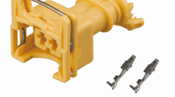Kit Connettore 282189-7 2Vie TE-Connectivity JPT Giallo