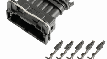 Kit Connettore 282193-1 5Vie TE-Connectivity JPT Nero