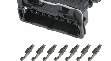 Kit Connettore 282194-1 7Vie TE-Connectivity JPT Nero