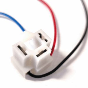 Kit Portalampada H4 Cablato Connettore 3Vie TE-Connectivity