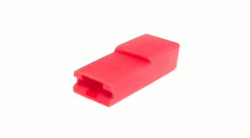 Coprifaston CT2002B2 6.3mm Rosso Cappuccio Terminale Faston