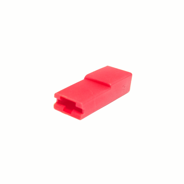 Coprifaston CT2002B2 6.3mm Rosso Cappuccio Terminale Faston