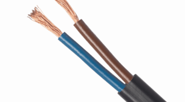 Cavo Elettrico Bipolare 2x0.75mm² H03VV-F Nero 2x18AWG