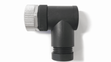 Connettore M12FA59C 5Poli 90° Femmina M12 Omal Serie M12FA