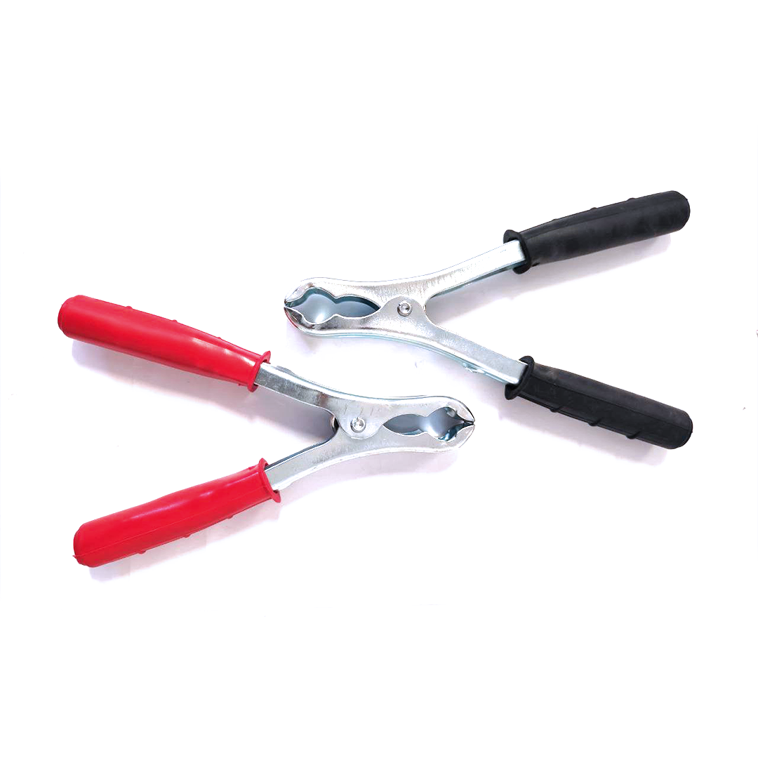 Coppia Pinze Avviamento Batteria Positivo e Negativo MTA Coppia Pinze Avviamento Batteria Positivo e Negativo MTA