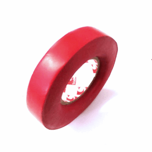 Nastro Isolante 2702 Rosso 0.13mmx19mmx25mt Scapa in PVC