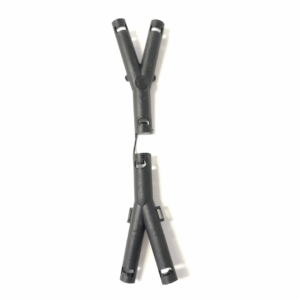 Y-Verteiler 9817107 Form N NW 10-8,5-8,5 PA66 Schlemmer