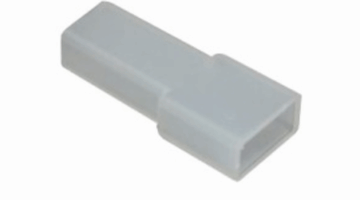 Coprifaston CT1001N 6.3mm Bianco Cappuccio Terminale Faston