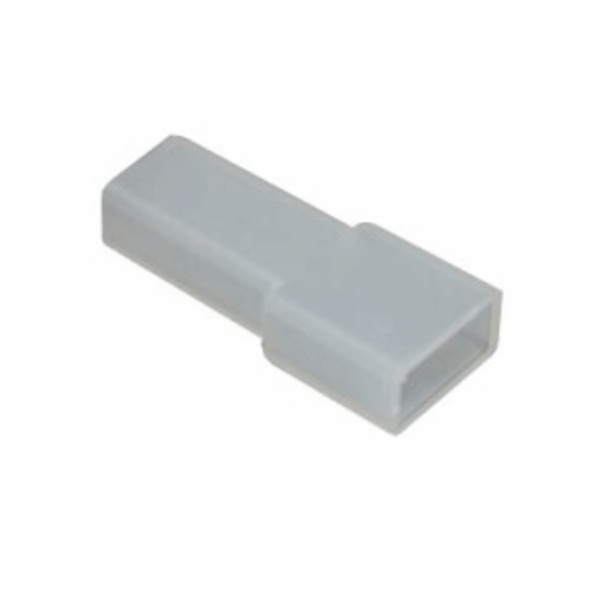 Coprifaston CT1001N 6.3mm Bianco Cappuccio Terminale Faston